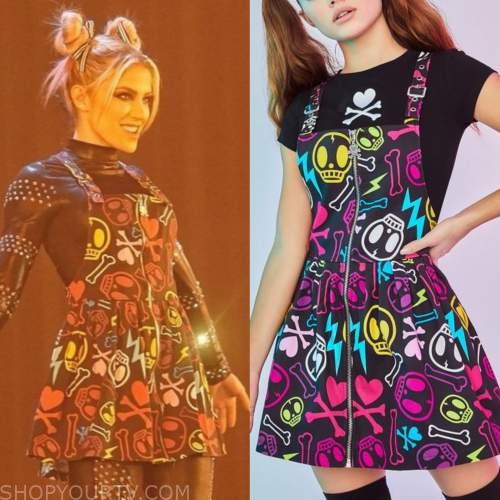 WWE Pay-Per-View Elimination Chamber: February 2022 Alexa's Printed  Pinafore Dress | Fashion, Clothes, Outfits and Wardrobe on | Shop Your TV