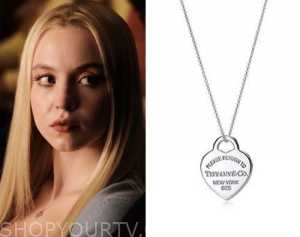 Euphoria: Season 2 Episode 7/8 Cassie's Tiffany & Co. Tag Necklace ...