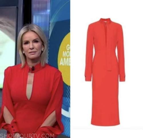 Good Morning America: February 2022 Dr. Jennifer Ashton's Red Split ...