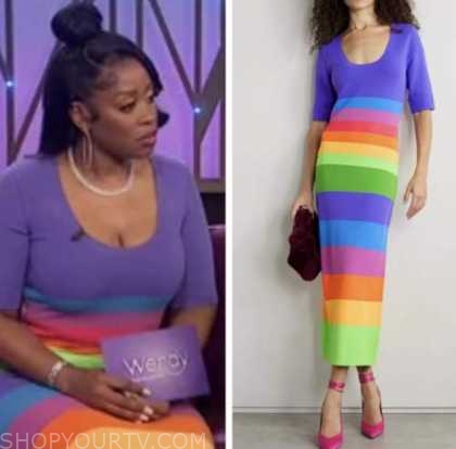 The Wendy Williams Show: February 2022 Remy Ma's Rainbow Multicolor ...