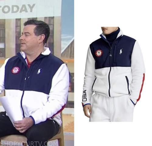 The Today Show: February 2022 Carson Daly's Colorblock Team USA ...