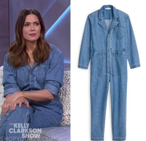 Mandy Moore Sex Video - The Kelly Clarkson Show: February 2022 Mandy Moore's Denim Jumpsuit |  Fashion, Clothes, Outfits and Wardrobe on | Shop Your TV