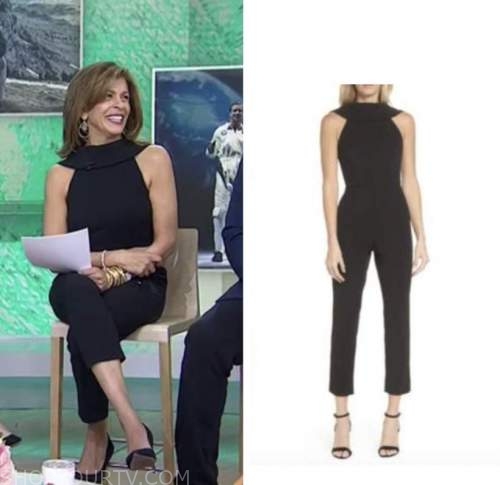 The Today Show: February 2022 Hoda Kotb's Black Roll Neck Jumpsuit ...