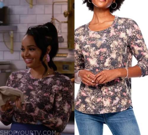 Call Me Kat: Season 2 Episode 7 Randi's Camo Top | Shop Your TV