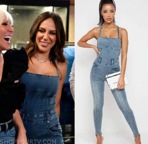 Zoe Denim Jumpsuit (Light Denim) - Laura's Boutique, Inc