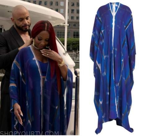 Power Book II – Ghost: Season 1 Episode 6 Monet's LV Print Tracksuit Set