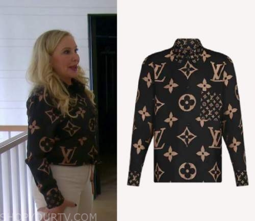 Shannon Beador's Straw LV Tote