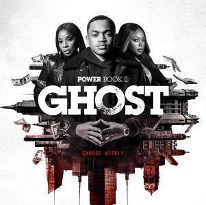 Order Power Book II Ghost S02 Tariq St Patrick Brown Shearling Jacket 