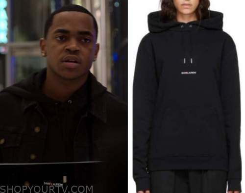 Givenchy Men's Sweatshirt And Sweatpants Suit Outfit In Power Book 2: Ghost  S01E03 Play The Game (2020)