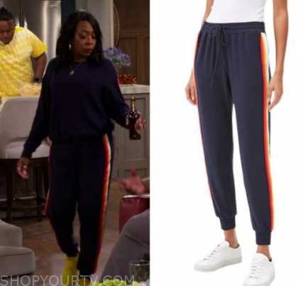 The Neighborhood: Season 4 Episode 17 Tina's Side Stripe Pants | Shop ...