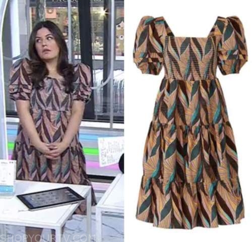 The Today Show: March 2022 Adrianna Barrionuevo Brach's Tiered Printed ...