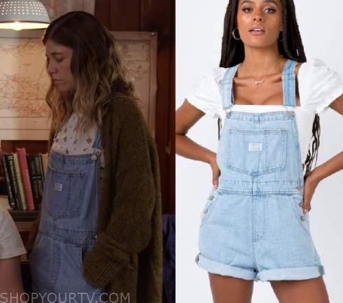 Life and Beth: Season 1 Episode 6 Ann's Denim Short Overalls | Shop Your TV