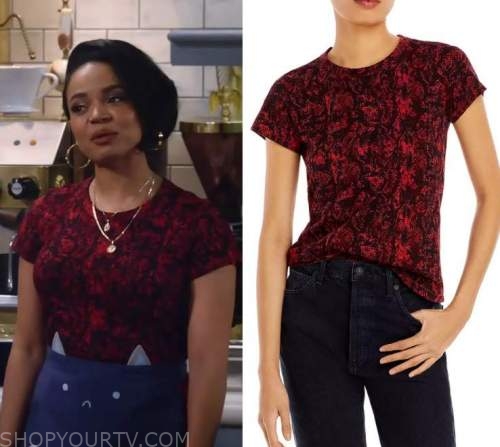 Call Me Kat: Season 2 Episode 11 Randi's Red Tee | Shop Your TV