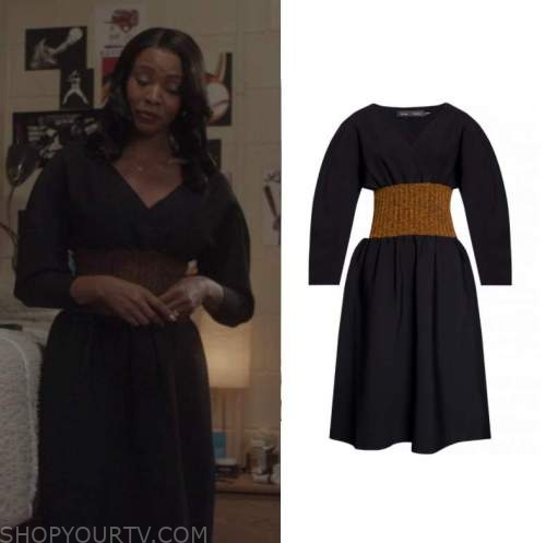 All American Homecoming: Season 1 Episode 3 V-Neck Dress | Shop Your TV