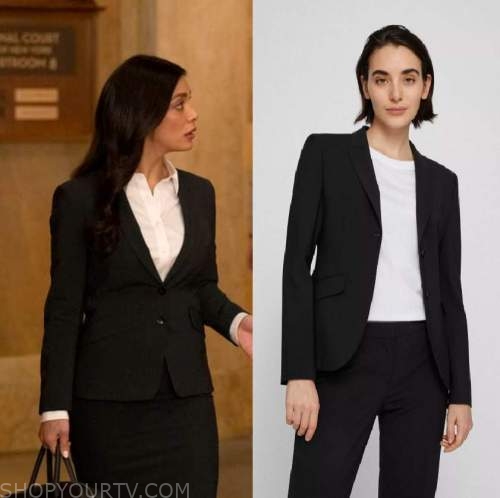 Law and Order: Season 21 Episode 4 Samantha's Black Blazer | Shop Your TV