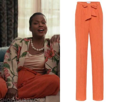 Bel-Air: Season 1 Episode 8 Vivian's Orange Trousers | Shop Your TV