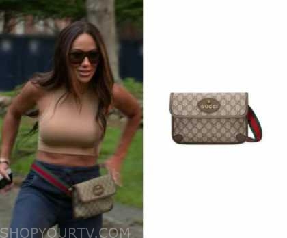 Real Housewives of New Jersey: Season 12 Episode 6 Melissa's Gucci Belt Bag  | Fashion, Clothes, Outfits and Wardrobe on | Shop Your TV