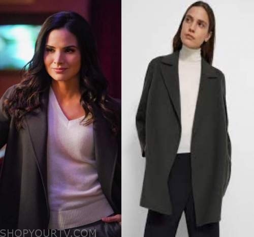 NCIS: Season 19 Episode 15 Jess' Drape Wool Coat | Shop Your TV