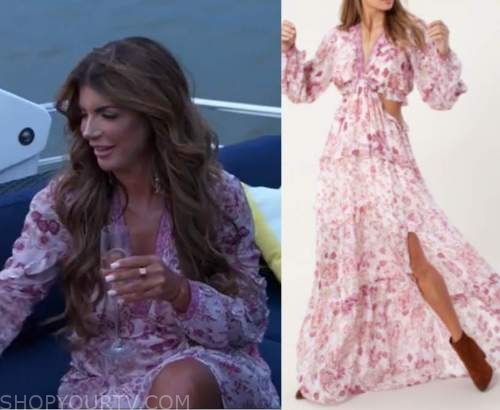 Real Housewives of New Jersey: Season 12 Episode 7 Teresa's Pink Floral ...