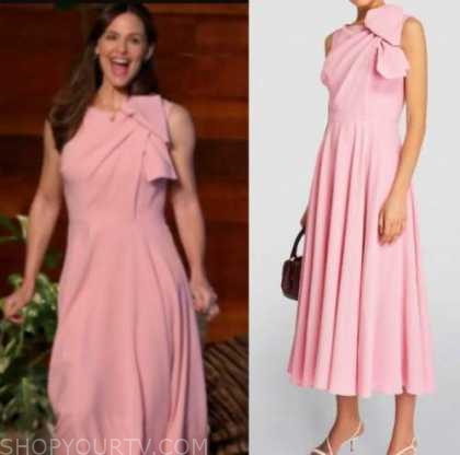 The Ellen DeGeneres Show: March 2022 Jennifer Garner's Pink Bow Front ...