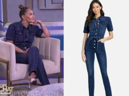 Rachel Fuda's Denim Jumpsuit