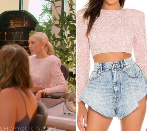 WornOnTV: Heather's Louis Vuitton denim jacket on Selling Sunset, Heather  Rae Young