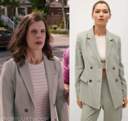 Pretty Hard Cases: Season 2 Episode 11 Sam's Mint Green Blazer ...