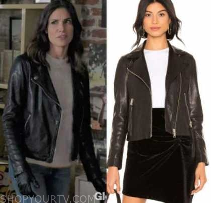 NCIS Los Angeles: Season 13 Episode 15 Kensi's Black Leather Jacket ...