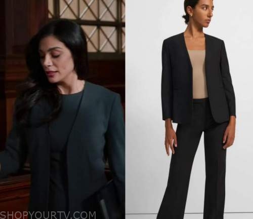 Law and Order: Season 21 Episode 5 Collarless Blazer | Shop Your TV