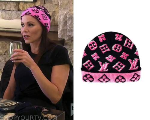 WornOnTV: Heather's pink LV monogram beanie on The Real Housewives of  Orange County, Heather Dubrow