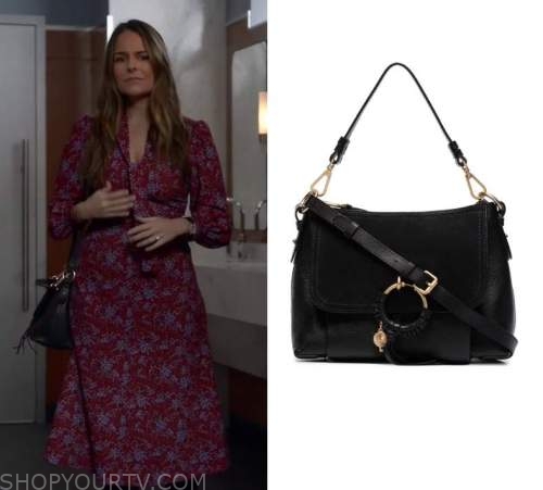 Bull: Season 6 Episode 16 Izzy's Black Crossbody Bag | Shop Your TV