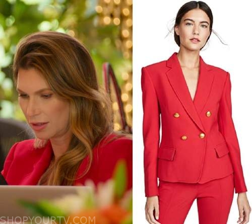 Selling Sunset: Season 5 Episode 2 Maya's Red Blazer | Shop Your TV