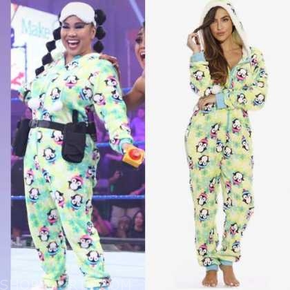 WWE NXT Wendy s Penguin Printed Onesie Shop Your TV