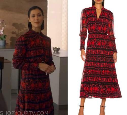 Big Sky: Season 2 Episode 17/18 Ren's Red Maxi Dress | Shop Your TV