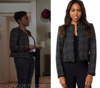 All American Homecoming: Season 1 Episode 11 Tweed Blazer | Fashion ...