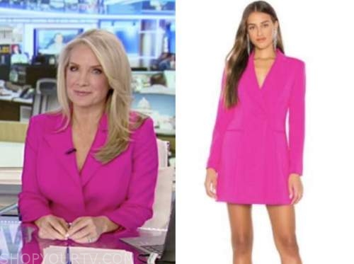 America's Newsroom: May 2022 Dana Perino's Hot Pink Blazer Dress ...
