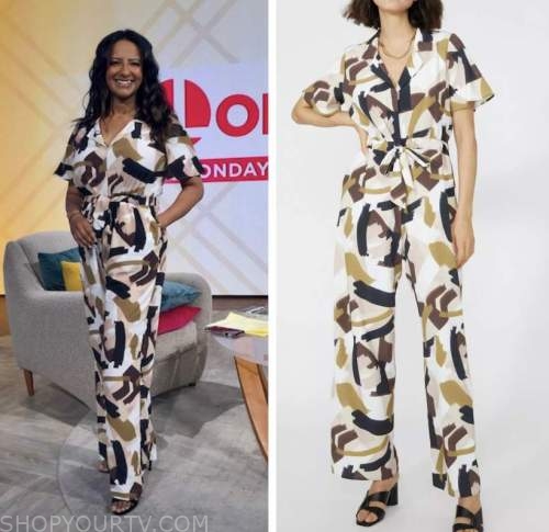 Good Morning Britain: May 2022 Ranvir Singh's Brushstroke Jumpsuit ...