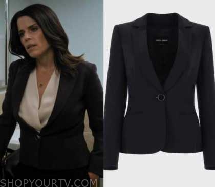 The Lincoln Lawyer: Season 1 Episode 7 Maggie's Black Blazer | Shop Your TV