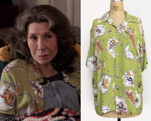 Grace and Frankie: Season 7 Episode 15/16 Frankie's Denim Overalls