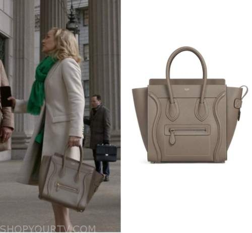 Bull: Season 6 Episode 22 Marissa's Beige Leather Tote Bag | Shop Your TV