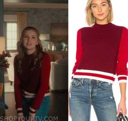 Love, Victor: Season 3 Episode 1 Lake's Red Sweatshirt | Shop Your TV