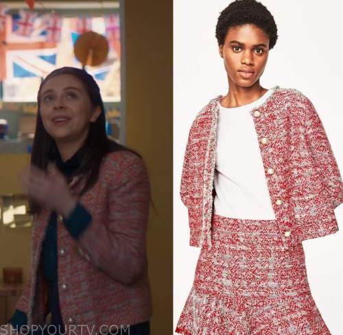 Everything I Know About Love: Season 1 Episode 5 Birdie's Tweed Jacket ...