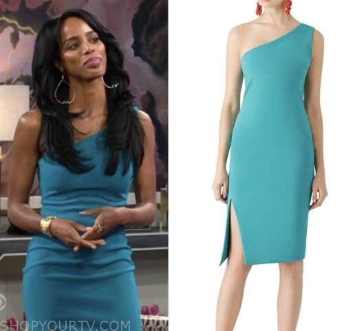 The Young and the Restless: June 2022 Imani Benedict's Teal One ...