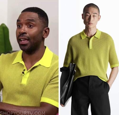 The Today Show: June 2022 Justin Sylvester's Lime Green Textured Polo ...