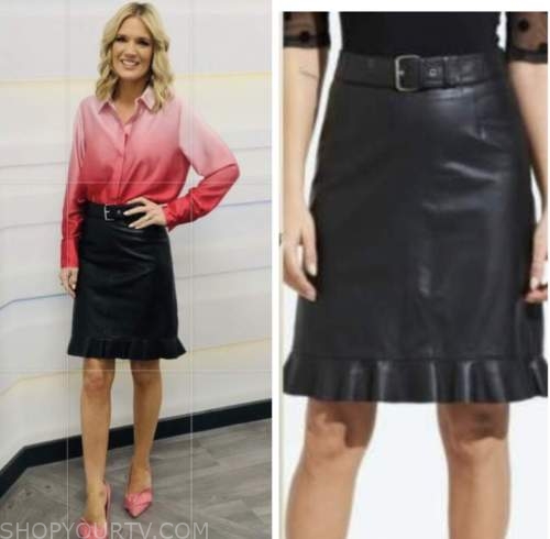 Good Morning Britain: June 2022 Charlotte Hawkins's Black Leather