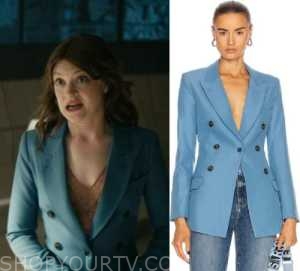 The Boys: Season 3 Episode 4 Blue Double Breasted Blazer | Shop Your TV