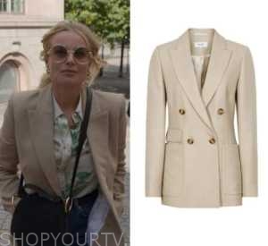 Love and Anarchy: Season 2 Episode 1 Sofie's Beige Blazer | Shop Your TV