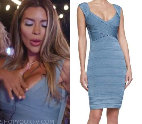 Rent HERVÉ LÉGER Cutout Bandage Dress in Dubai - Designer 24