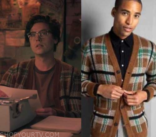 Riverdale Cole Sprouse Red Plaid Jacket
