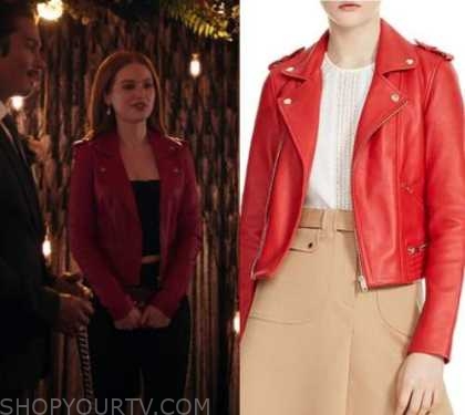 Riverdale: Season 6 Episode 18 Cheryl's Red Leather Jacket | Shop Your TV